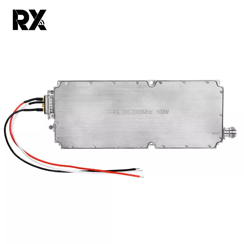 Mô-đun khuếch đại công suất RF 100W 300 -2000 MHz 32V 8A Mức tăng cao