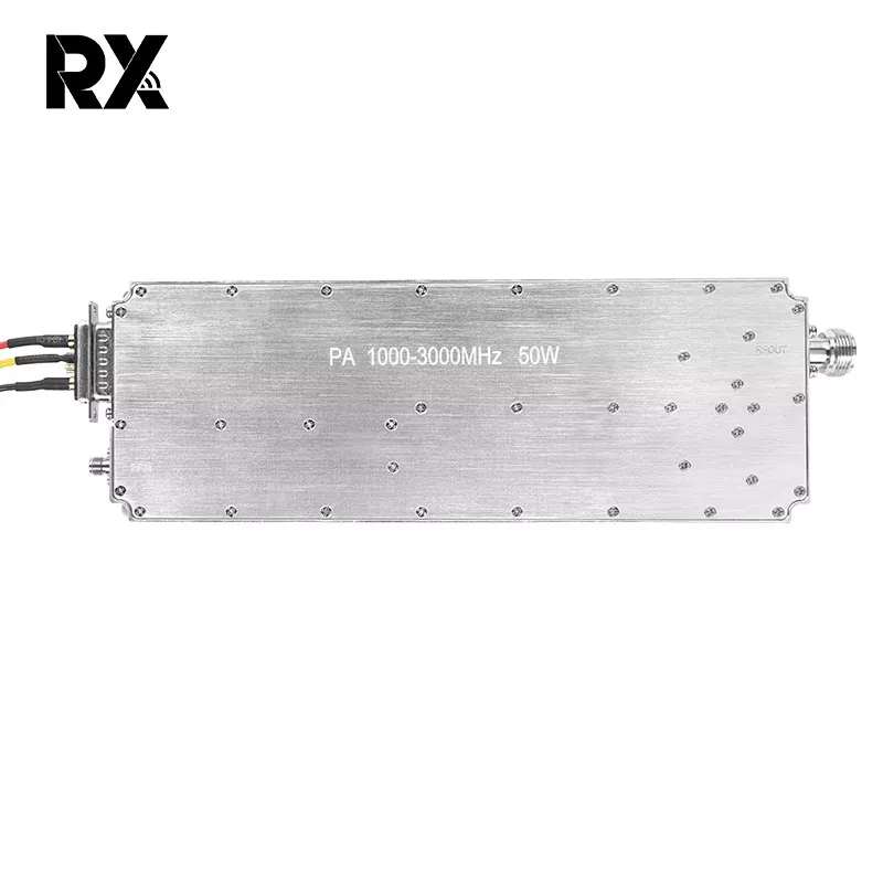 Không có nguồn kỹ thuật số Mô-đun gây nhiễu công suất bộ khuếch đại 1000-3000 MHz 50W